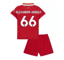 Liverpool Alexander-Arnold #66 Koszulka Podstawowa dzieci 2024-25 Krótki Rękaw (+ krótkie spodenki)